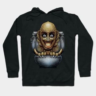 Horror toilet Monster #42 Hoodie